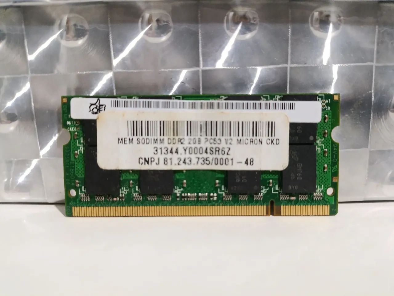 Mmemória RAM DDR2 2GB para Notebook - Foto 2