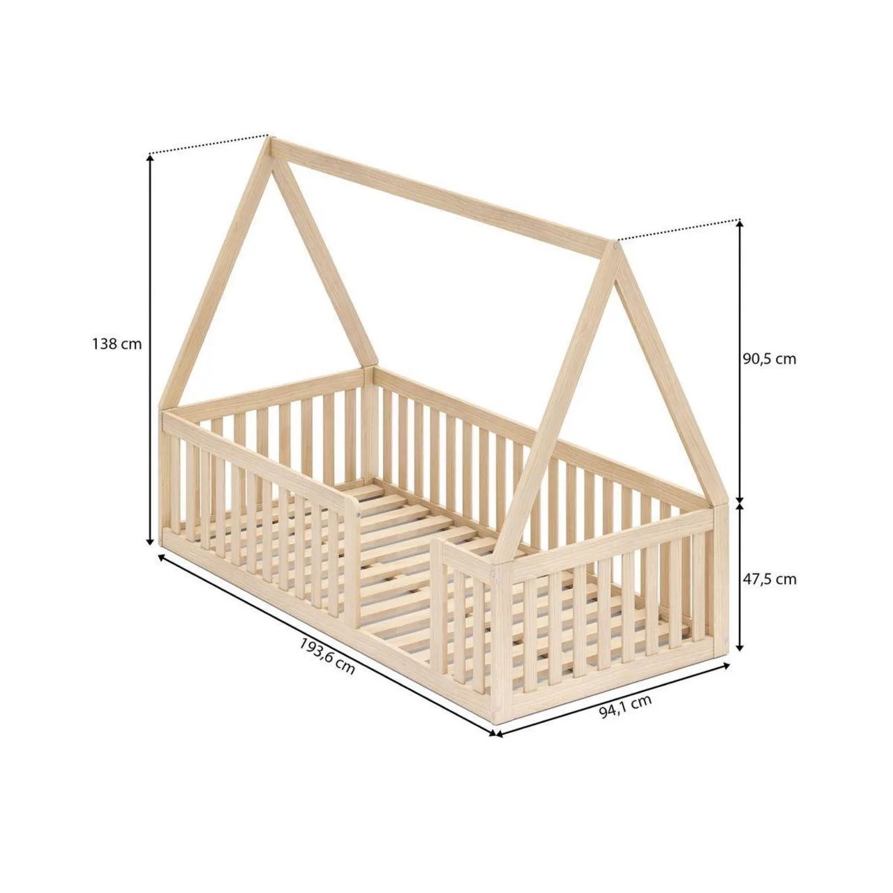 Cama infantil  com colchão  - Foto 2