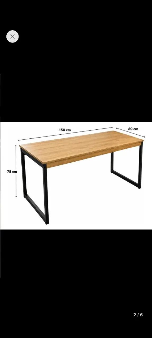Mesa de escritório e estudos - Foto 2