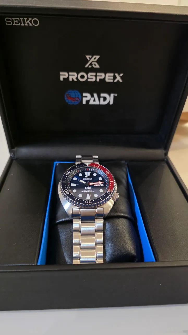 Relógio Seiko Prospex Turtle Padi Automático Srpa21k1 - Foto 3
