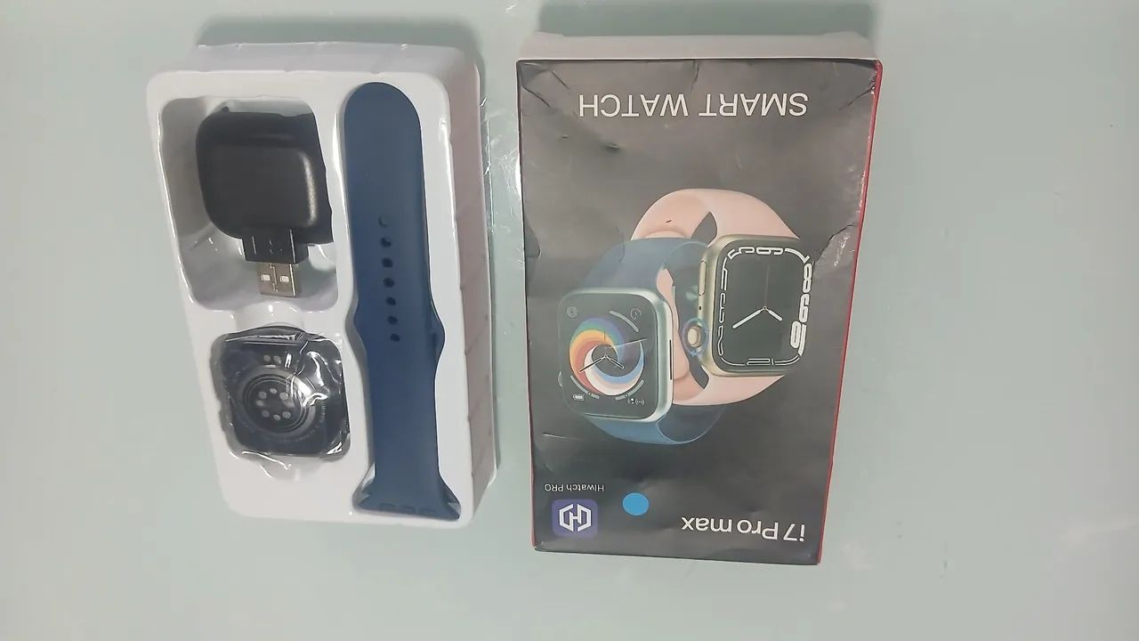 Relógio smart wats pro max 7 na caixa  - Foto 2