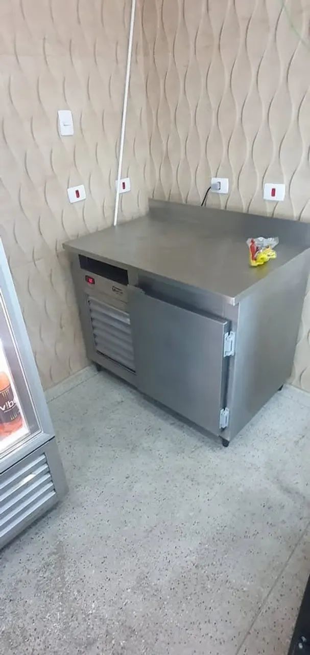 Balcão refrigerado sob medida inox  - Foto 5