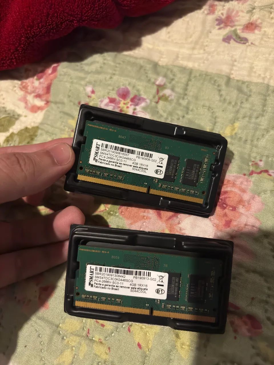 4 Memórias RAM DDR4 4GB Notebook  - Foto 2