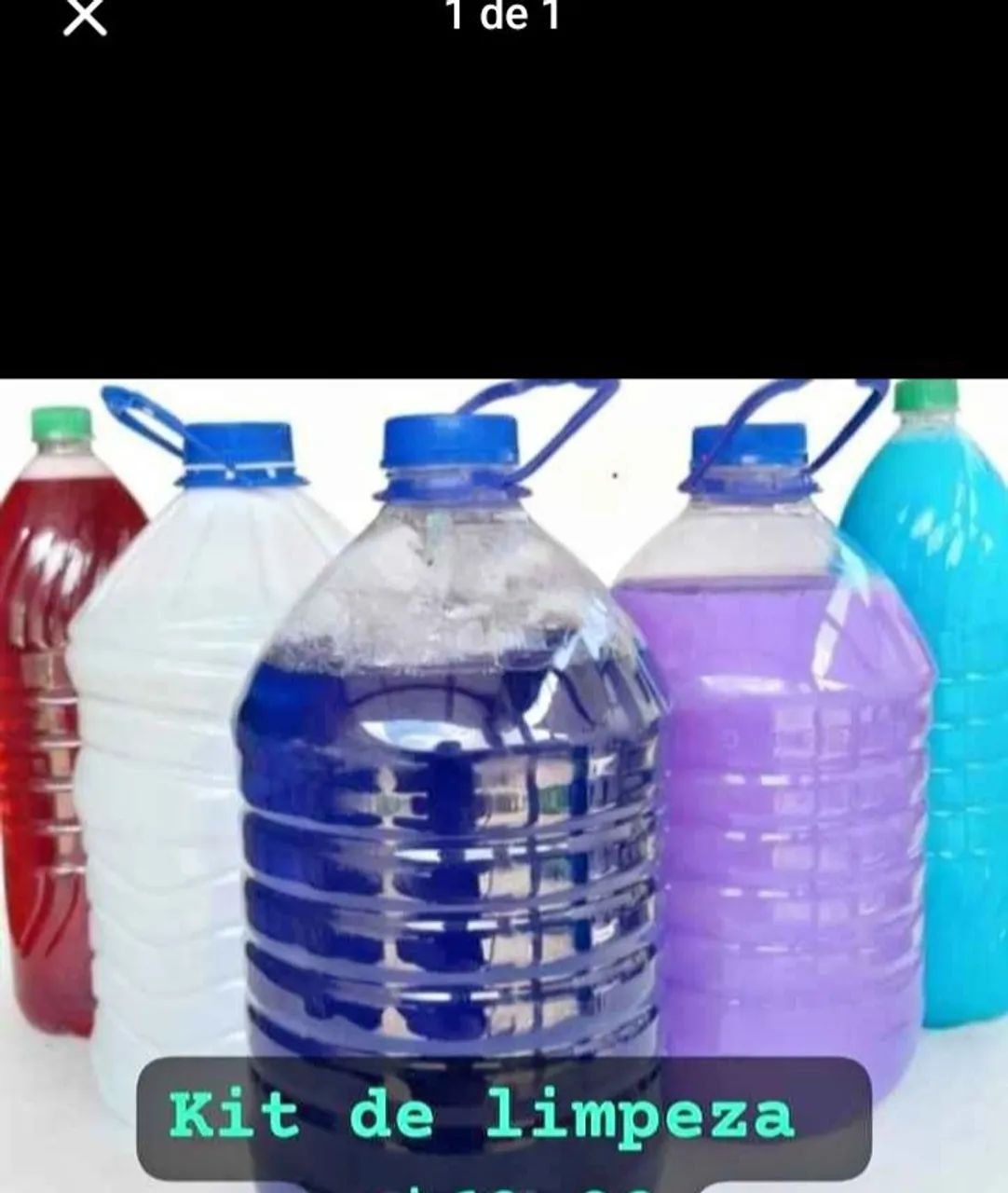 Kit Produtos de limpeza