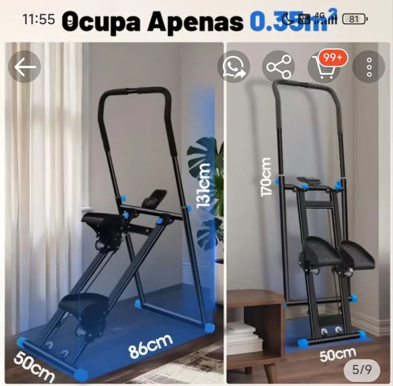 Simulador de caminhada 