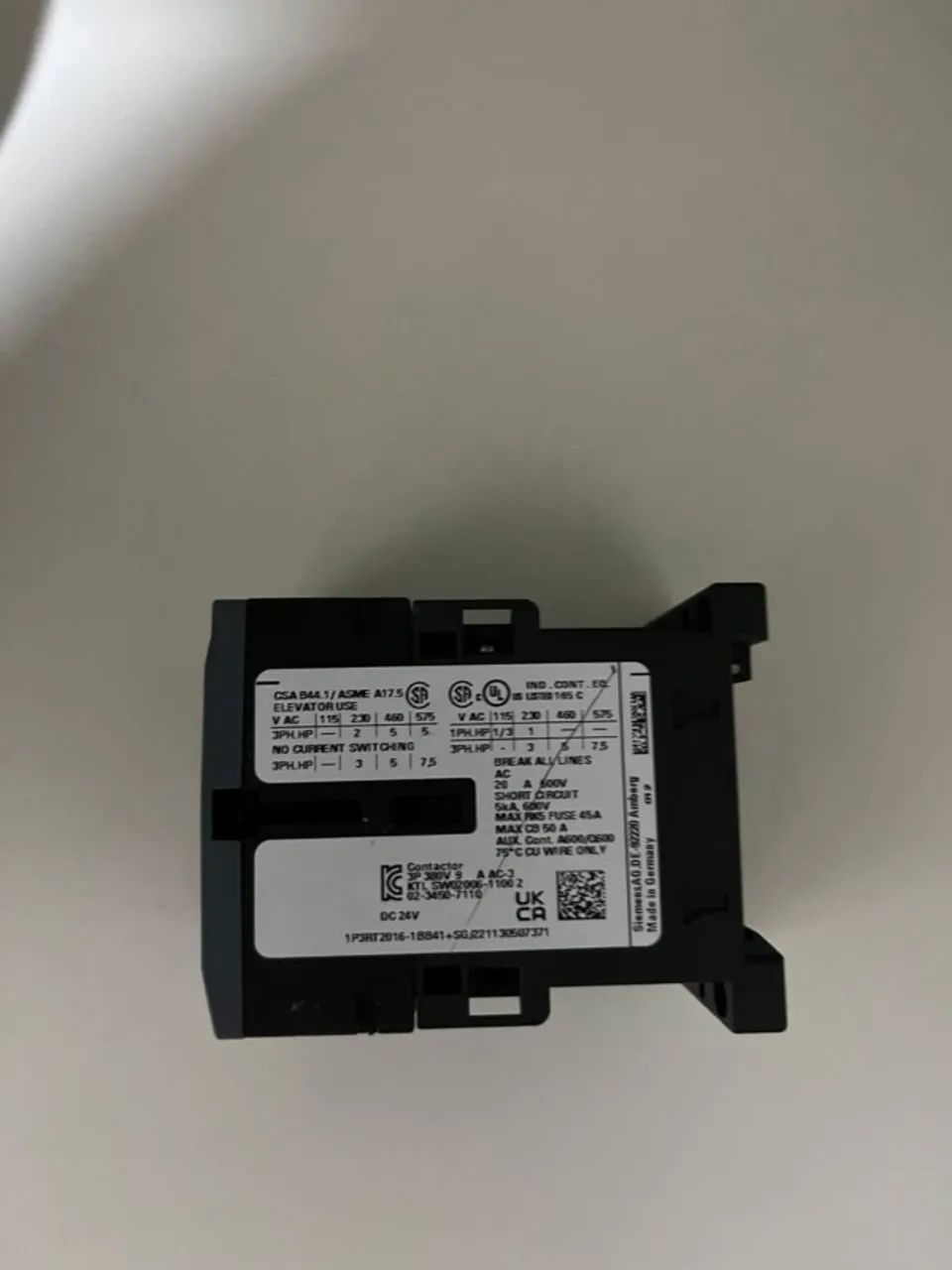 Contator Siemens SIRIUS 3RT2016 - Original - Foto 3