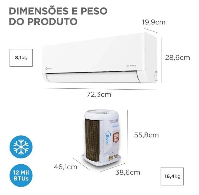 Ar condicionado 12 mil btus - Foto 4