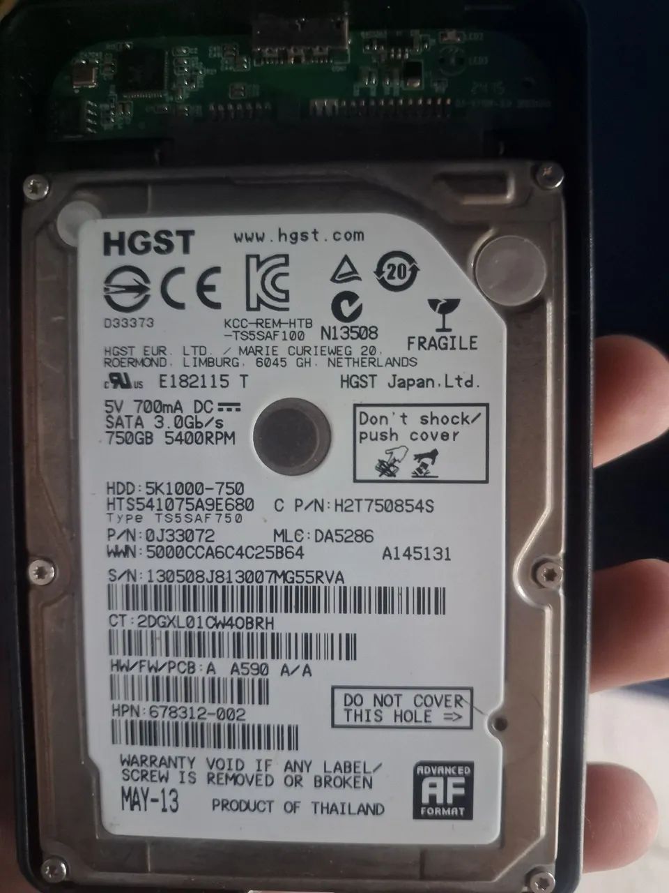 Hd 750 gb - Foto 2
