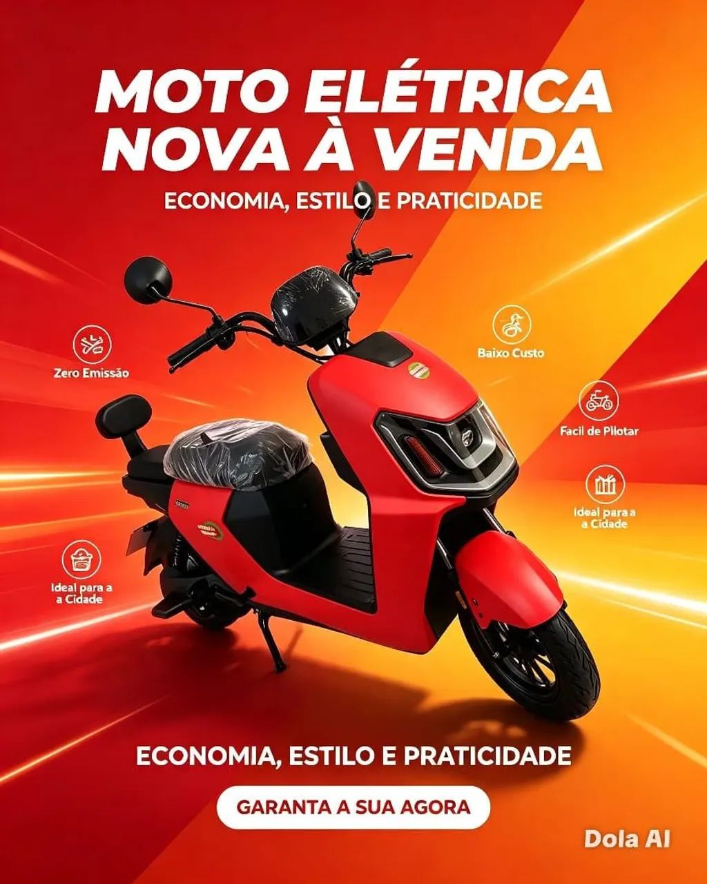 Scooter elétrica 