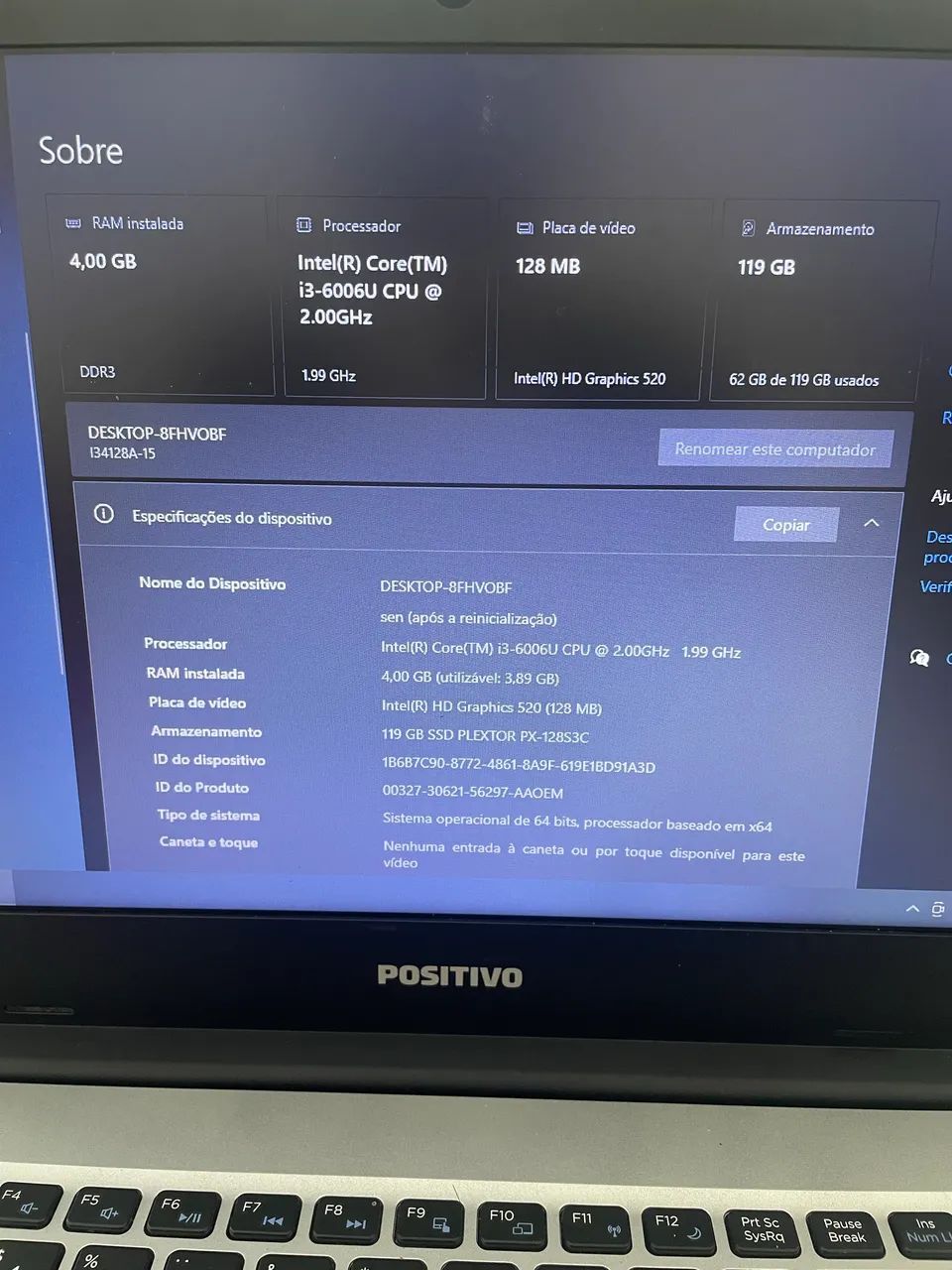 Notebook Positivo Motion i3 SSD 128GB - Foto 3