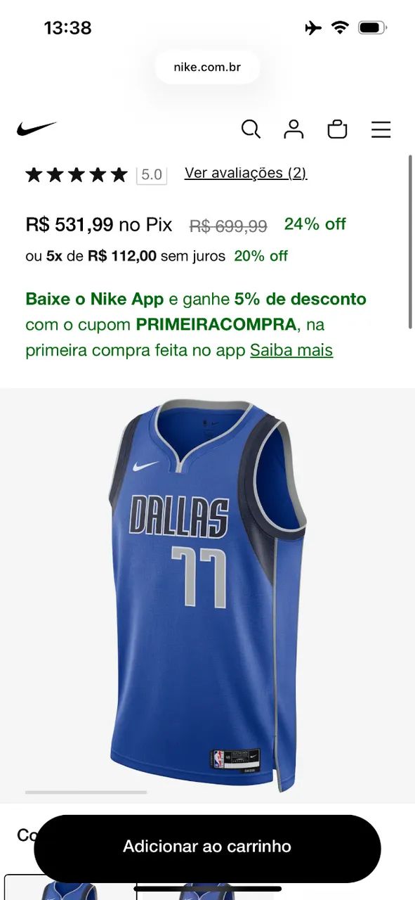 Regata Nike Nba ORIGINAL - Foto 5