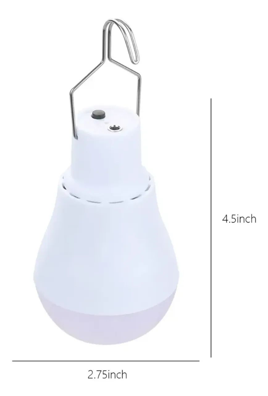 Lampada Bulbo Solar Portátil - Foto 2