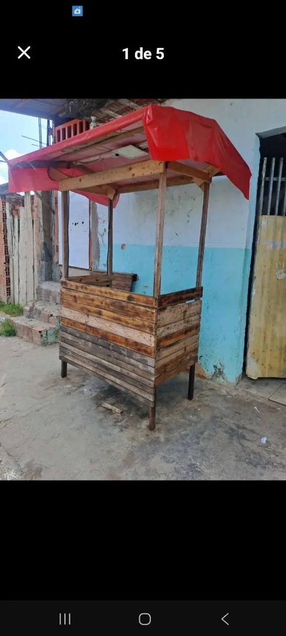 Barraca Pra venda de frituras  - Foto 2