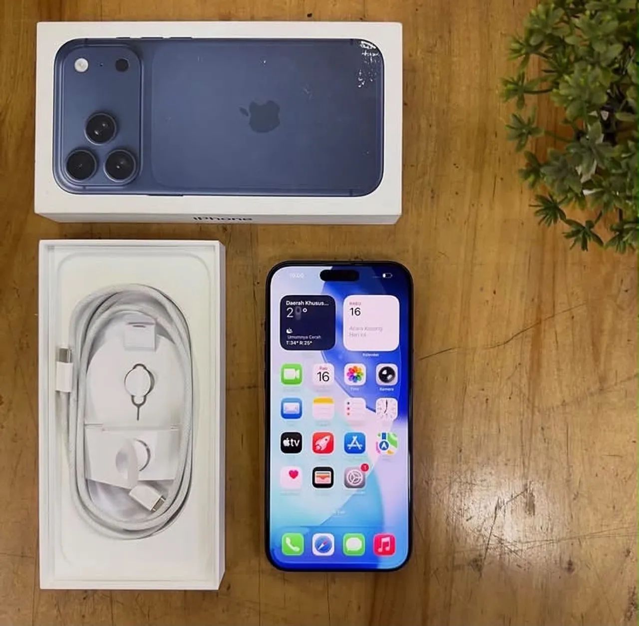 iPhone 17 Pro 256GB Azul (Deep Blue) - Impecável na Caixa com Garantia Apple - Foto 4