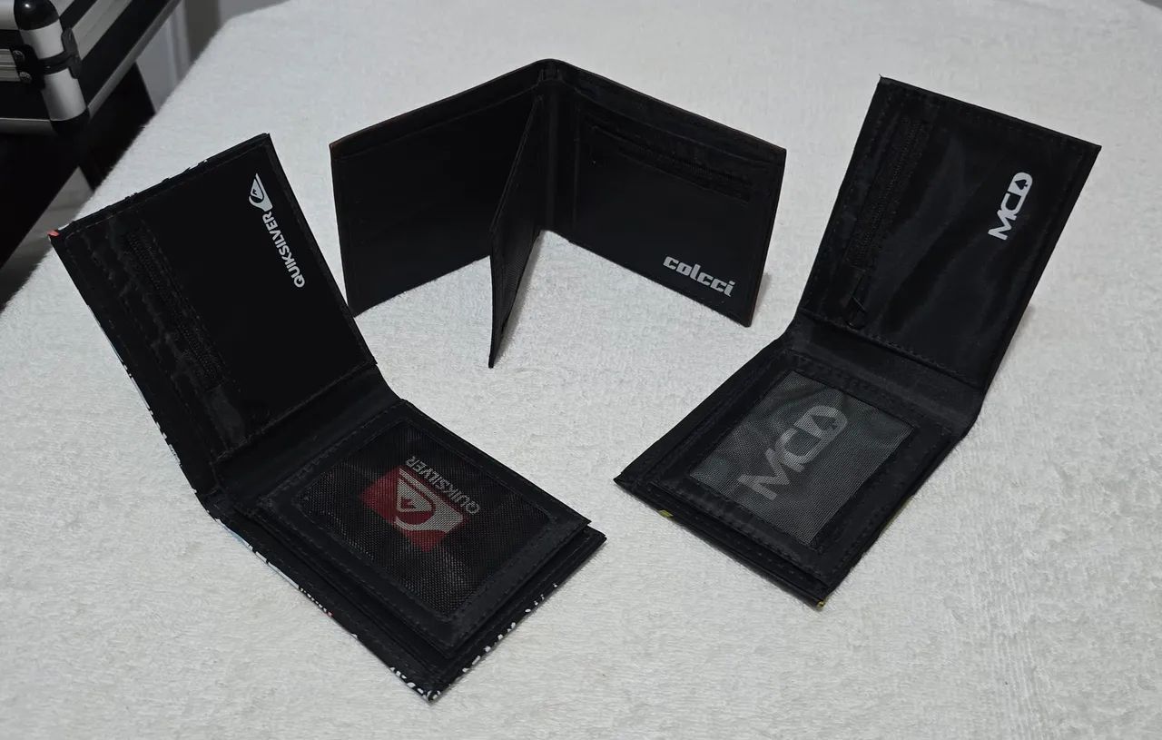 Carteiras premium da MCD, Quiksilver e Colcci  - Foto 2