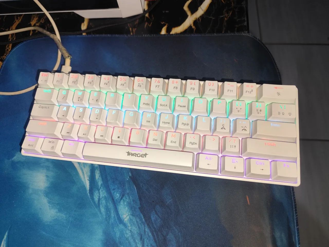 TECLADO RGB MECÂNICO ( TARGET )