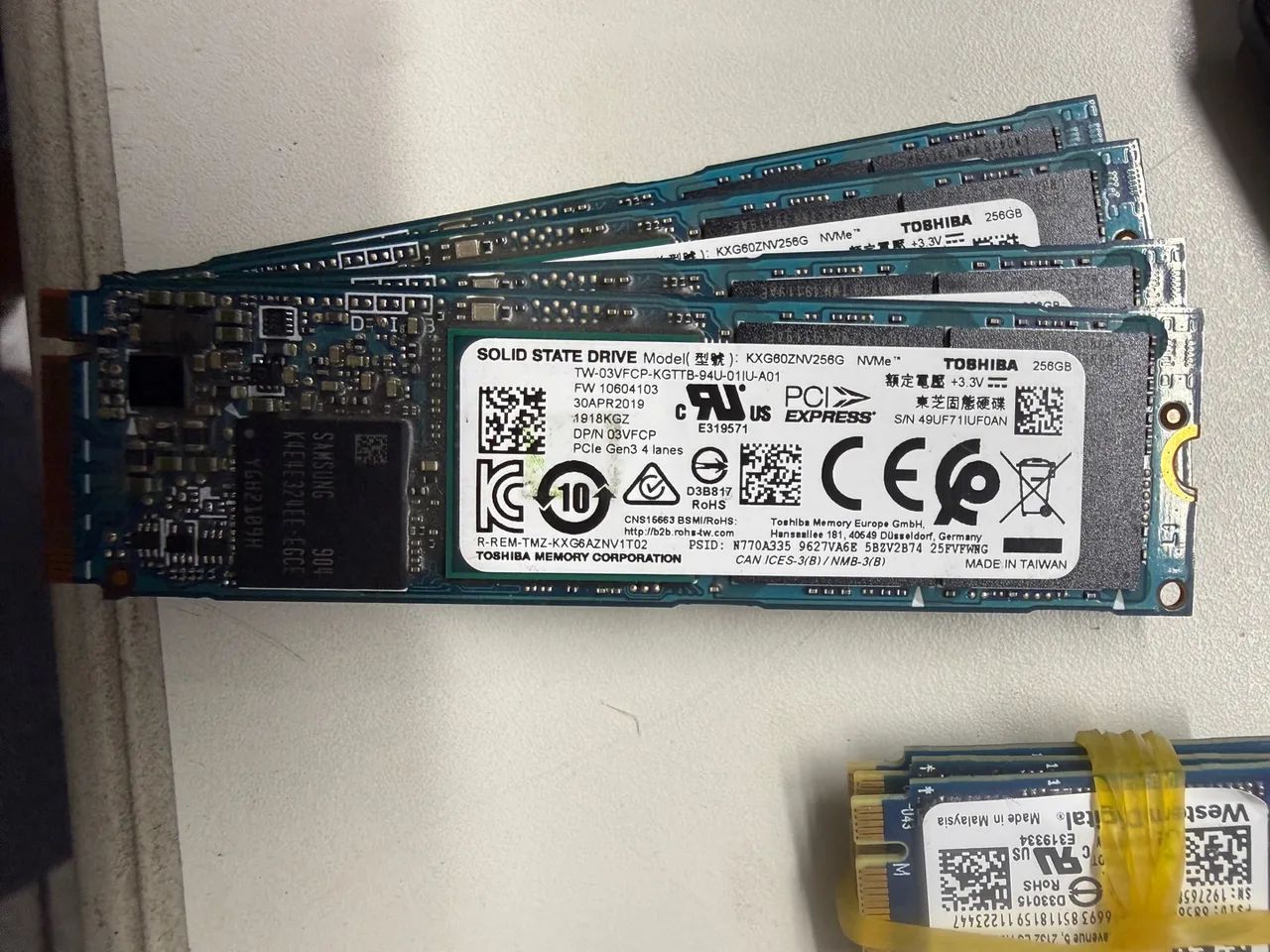 Ssd 256 Nvme e m2 Ngff  - Foto 4