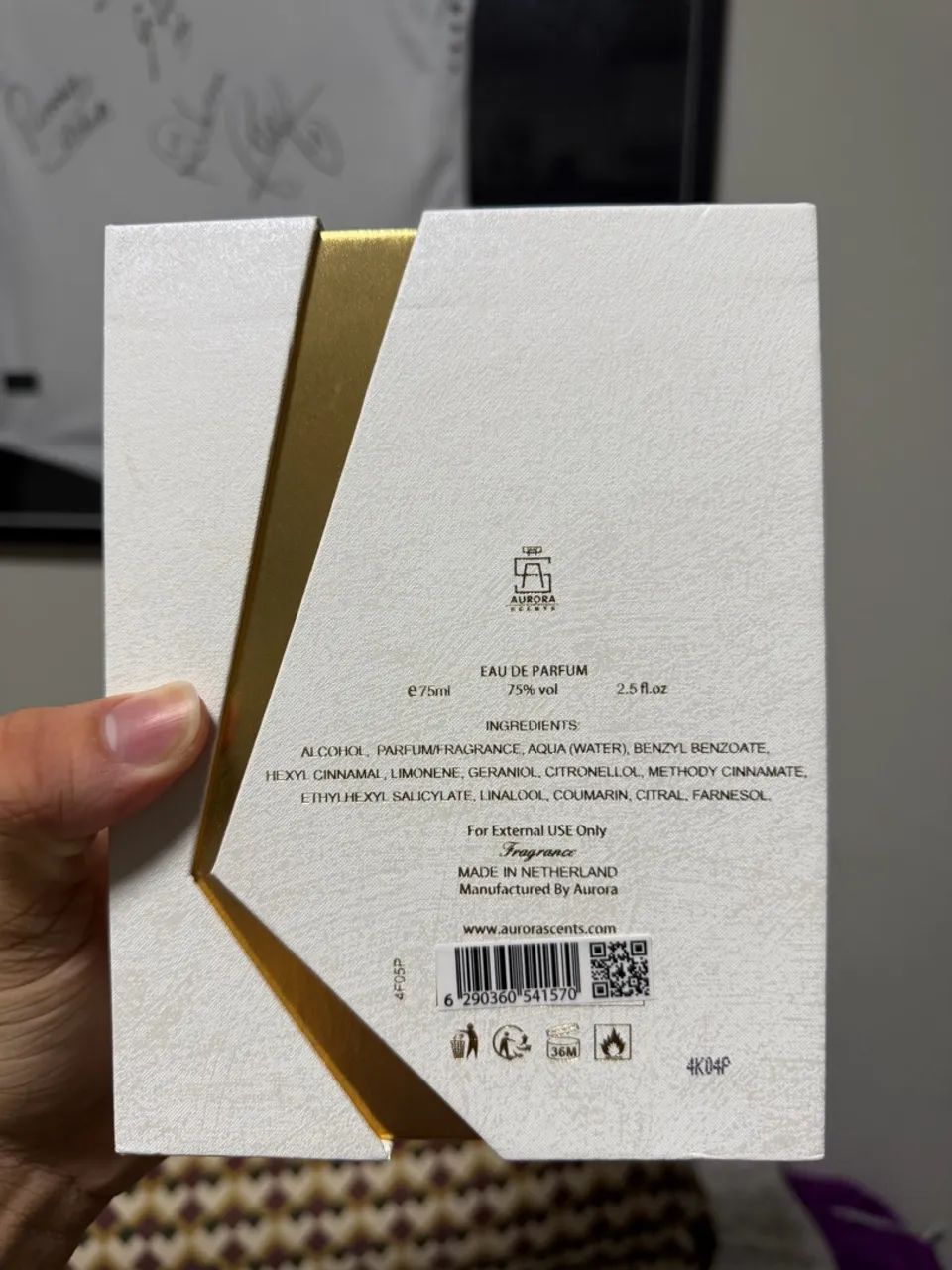 Perfume Monument GOLD Aurora Scents - 99/100  - Foto 3
