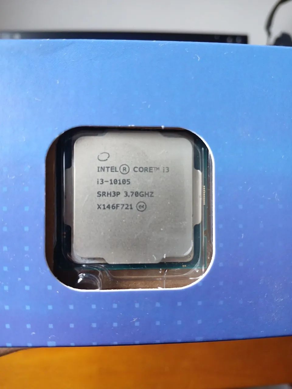 新品未使用 Intel Core i3-10105 10th Gen CPU Processador Intel Core i3 10105 3.70GHz (4.40GHz Turbo), 10ª
