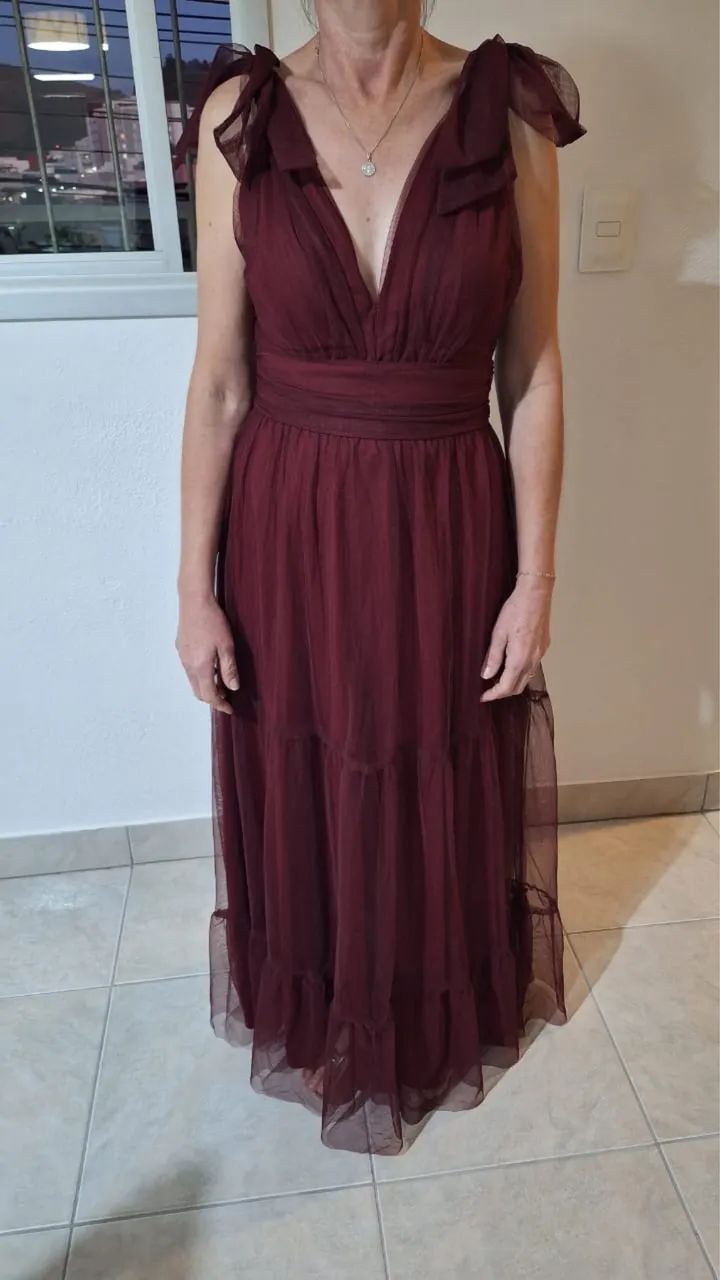 Vestido marsala - Foto 3