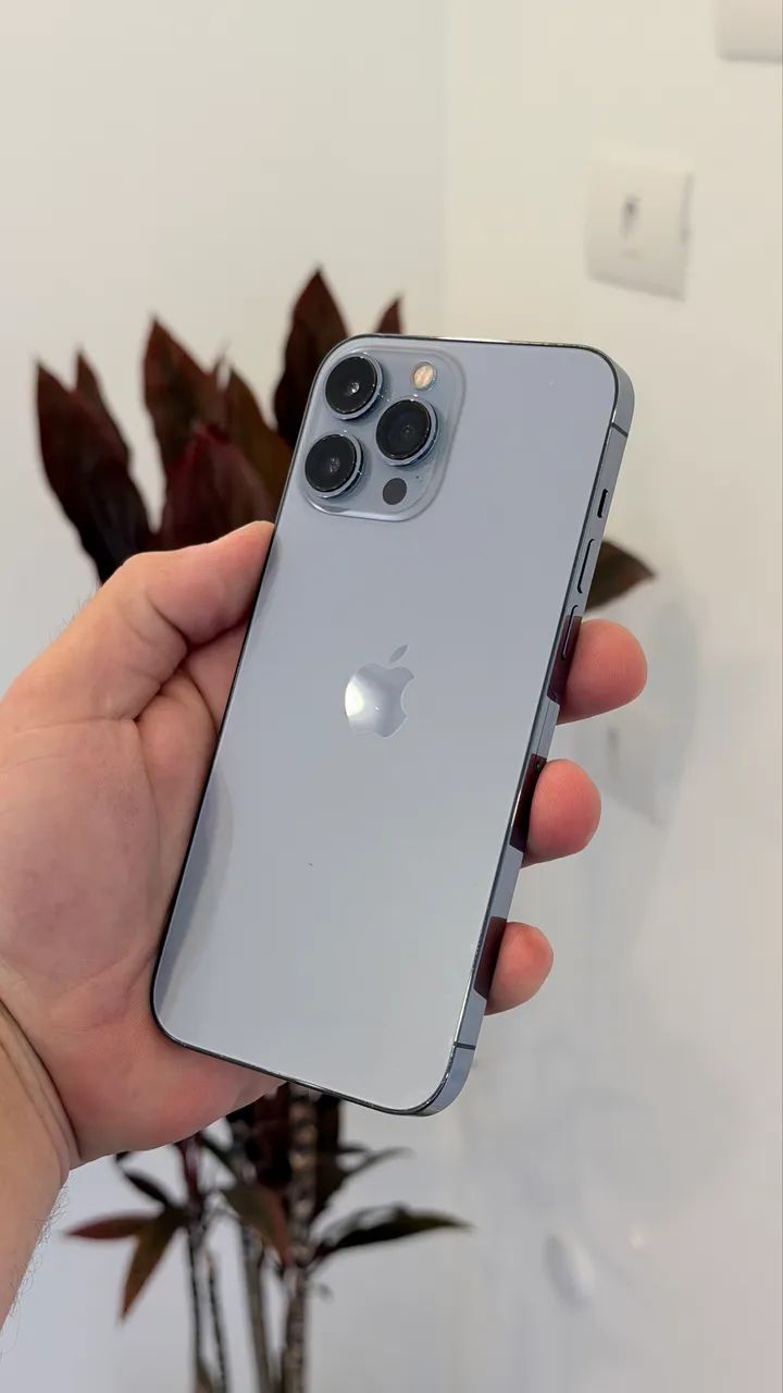 iPhone 13 Pro Max 128gb Azul, sem detalhes  - Foto 4