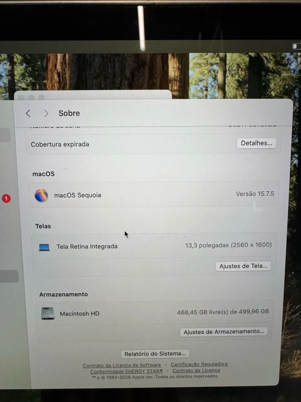 MacBook Pro 13? 2019 com Touch Bar - i5 - 8GB RAM - SSD 512GB - Foto 5