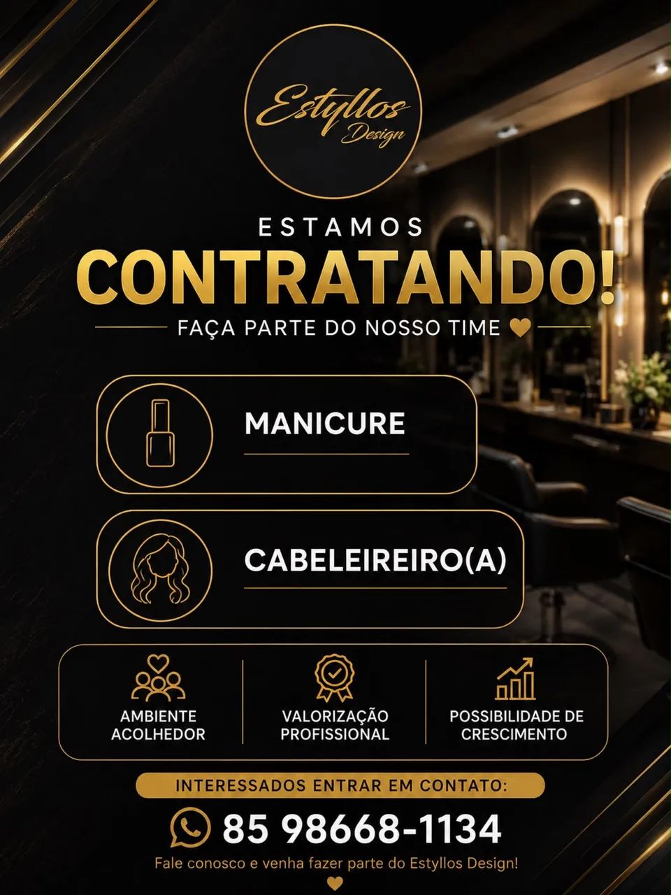 Vagas para manicure 