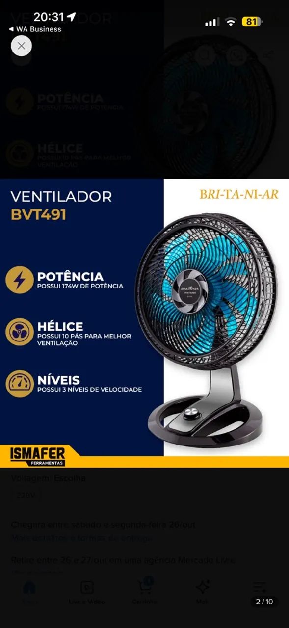 Ventilador - Foto 5