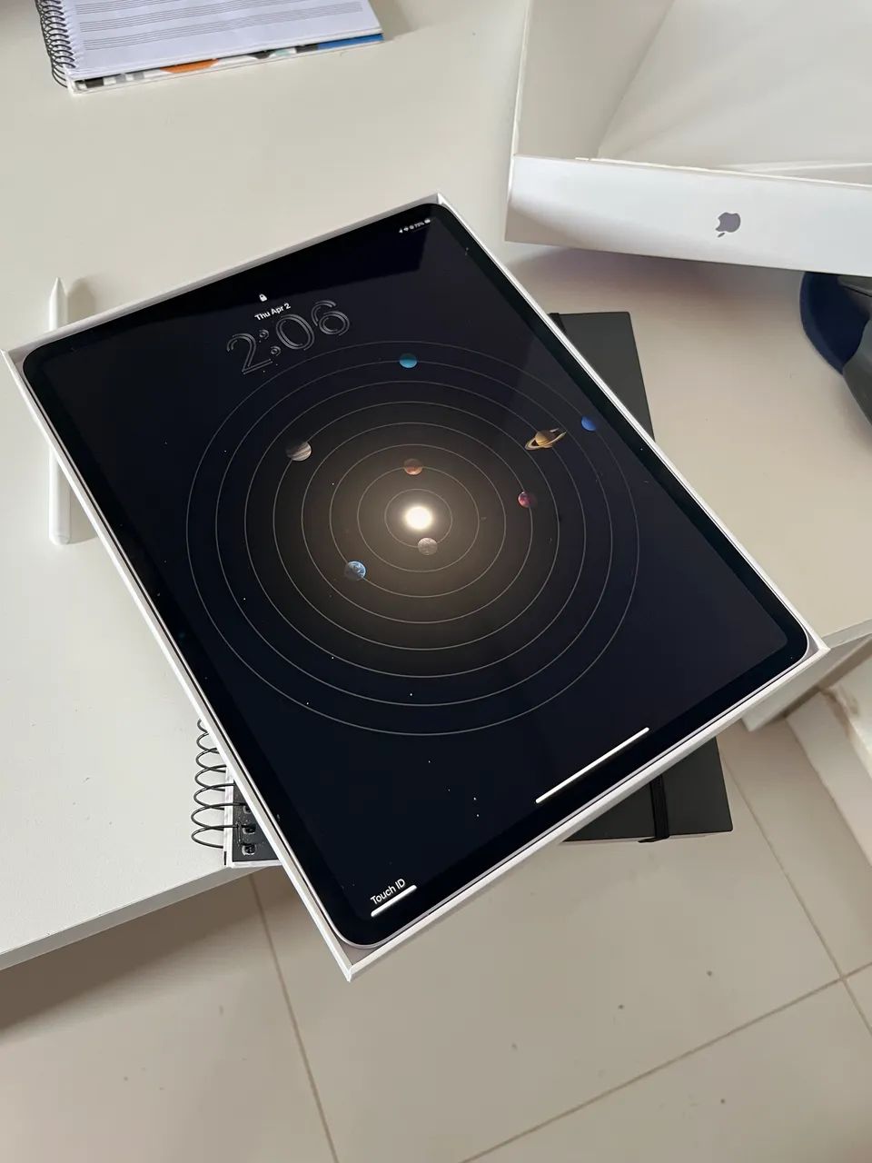 iPad Air M2 13 256GB com Apple Pencil Pro - Impecável - Foto 3