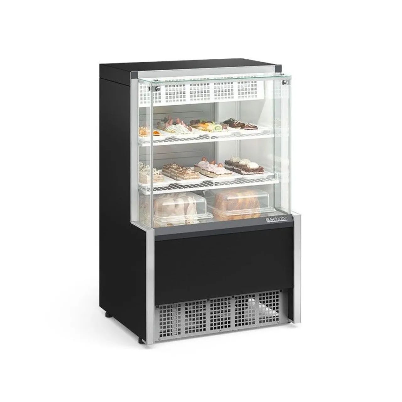 Vitrine Refrigerada Gelopar Aurora GPEA-075 R PR - Dupla Função