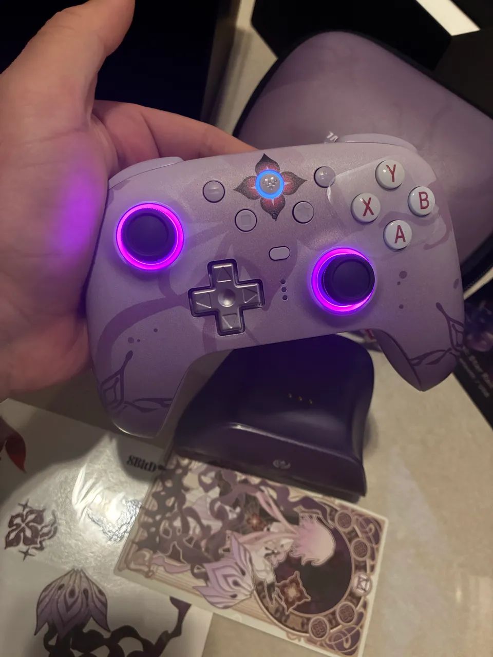 Controle 8bitdo Ultimate 2 Wireless Honkai Star - Evernight