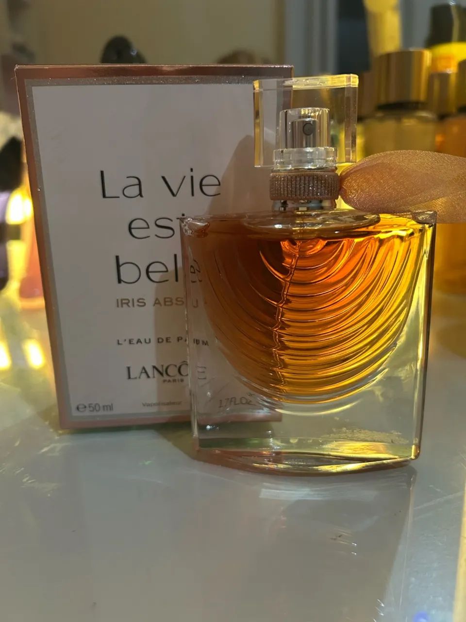 Lá vie est belle íris Absolut 