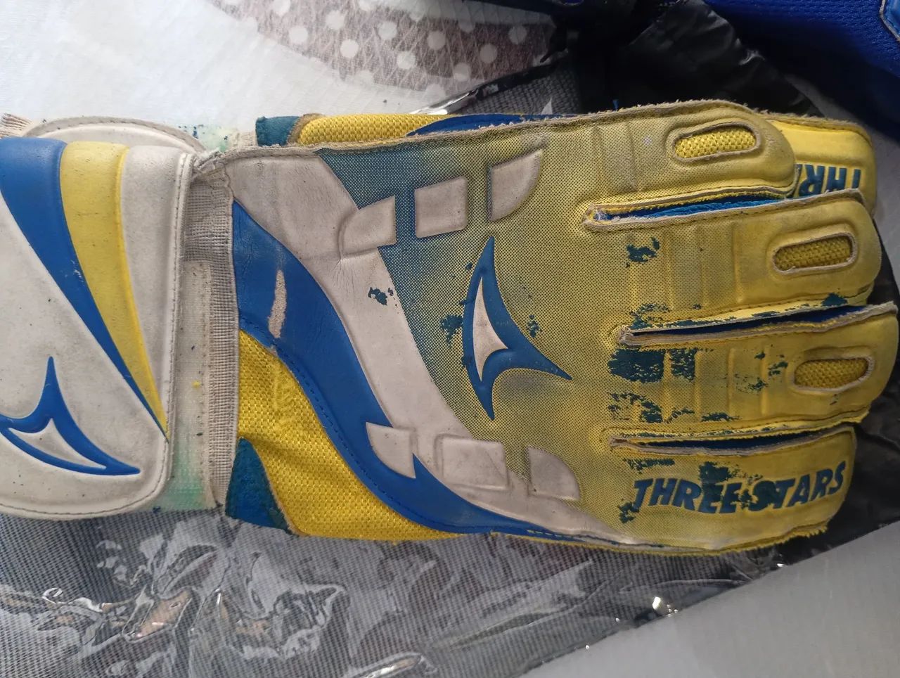 Luvas de goleiro three stars - Foto 4