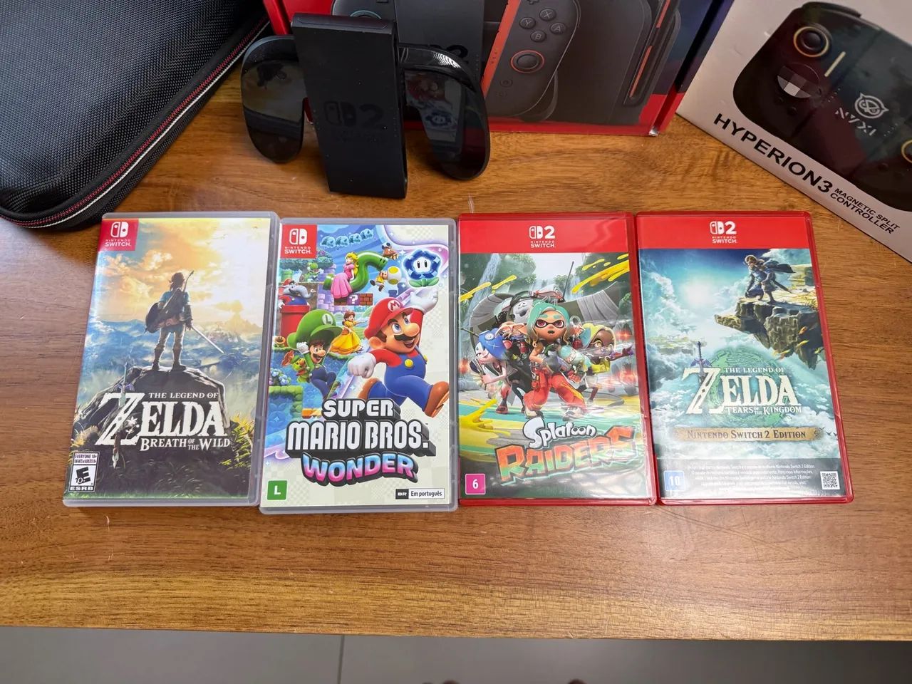 Nintendo Switch 2 com jogos e controle  - Foto 2
