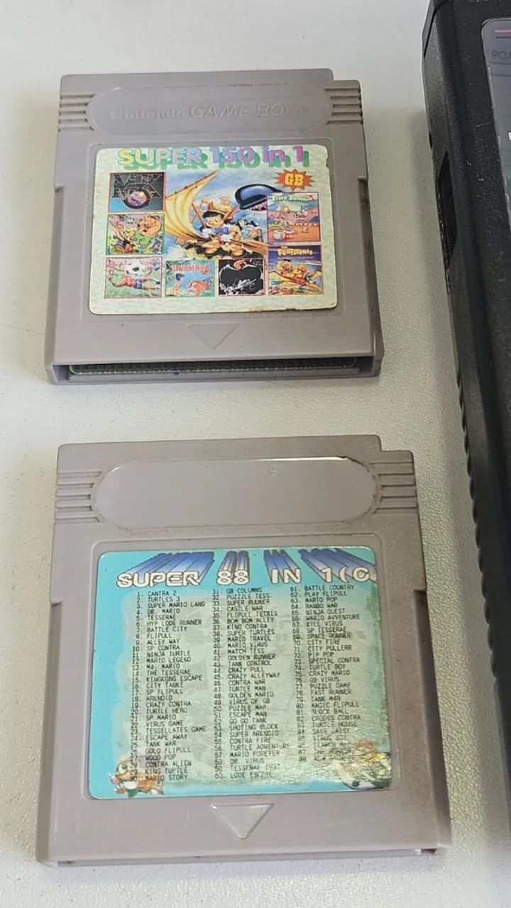 Nintendo Game Boy Original Preto Japonês DMG-S-KA + Caixa | Único