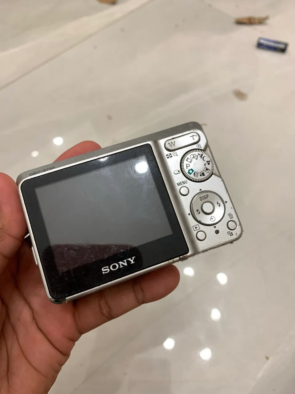 Câmera Digital Sony Cyber-shot DSC-S730 Prata - Não Liga - Foto 3