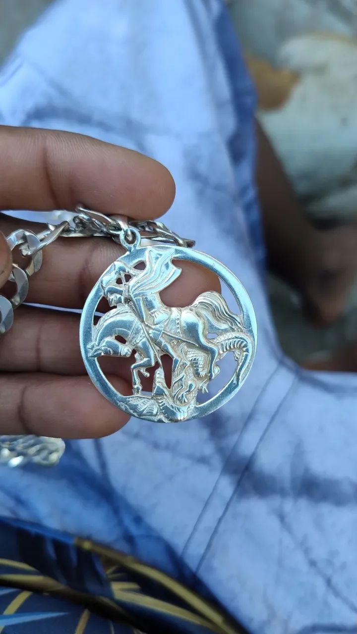 Cordão e pulseira de prata 925 - Foto 4