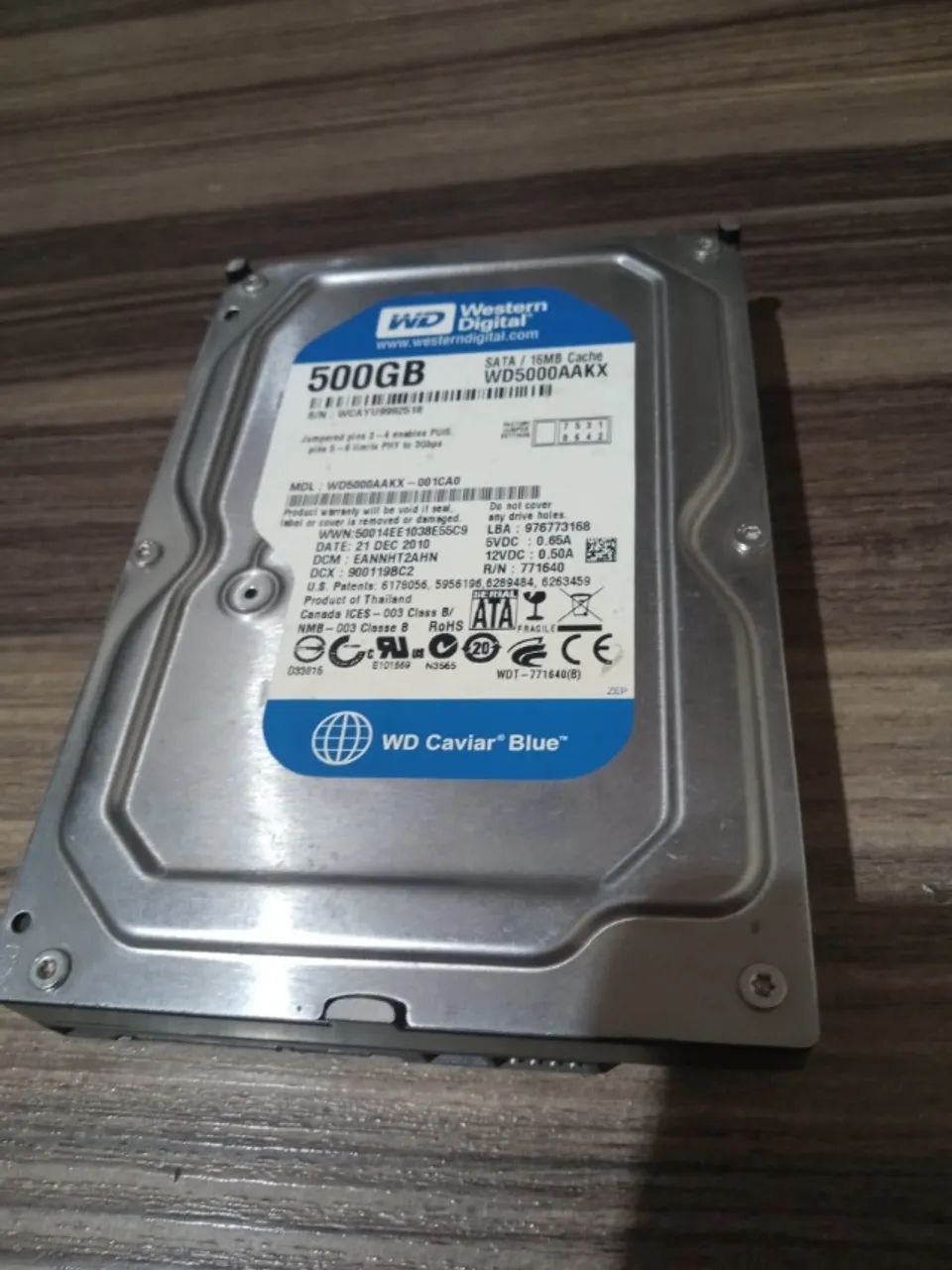 HD  de PC Sata 500 Gigas