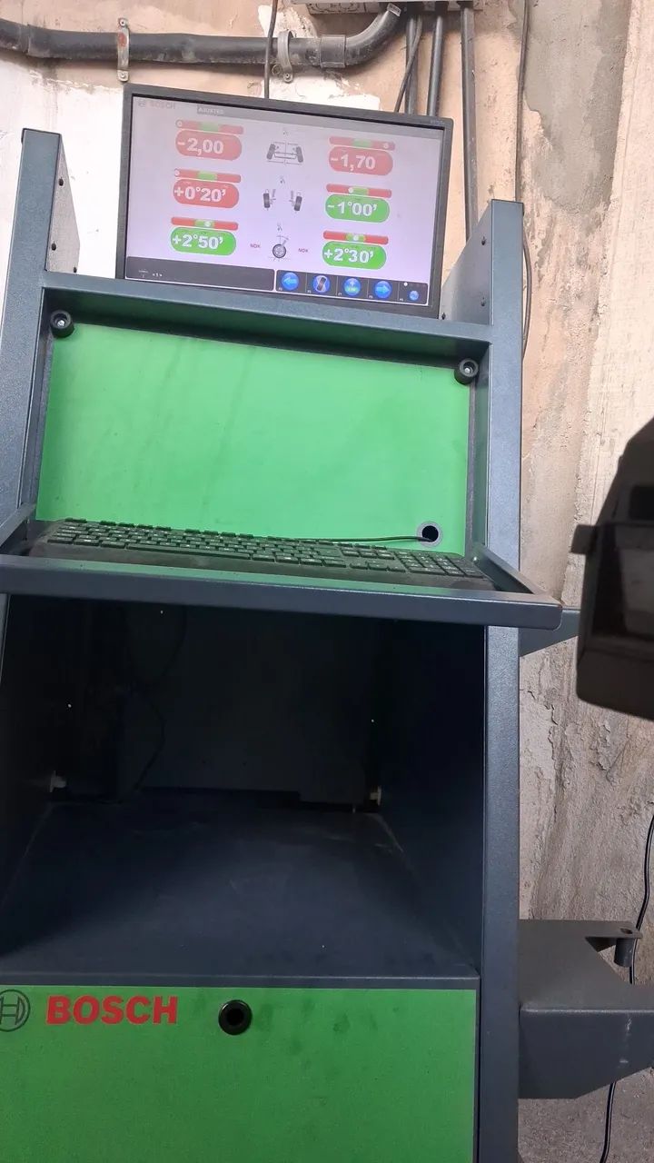 MÁQUINA DE ALINHAMENTO COMPUTADORIZADO COMPLETA - Foto 4