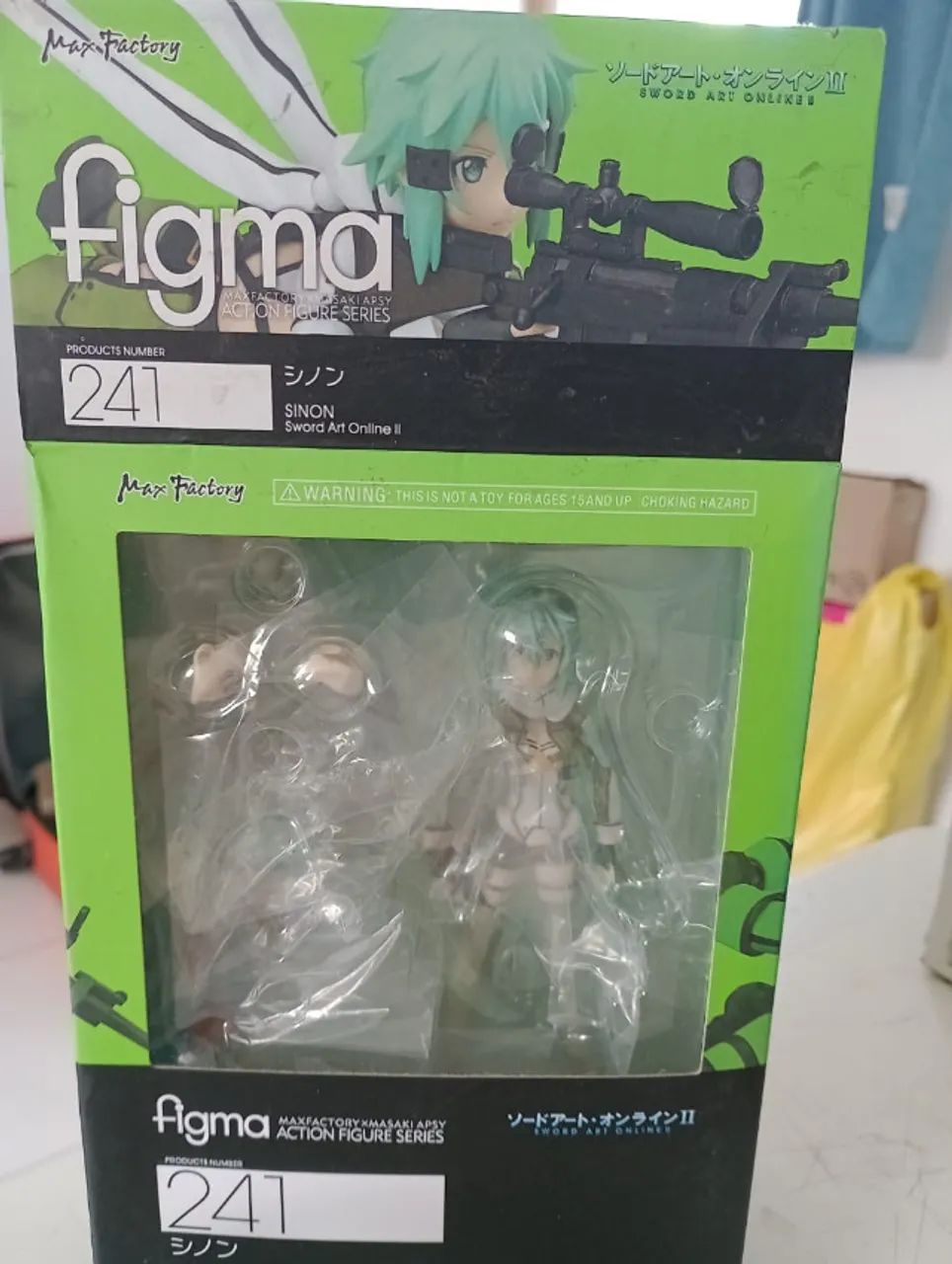 Boneco Figure Figma 241 Sinon original - Foto 3