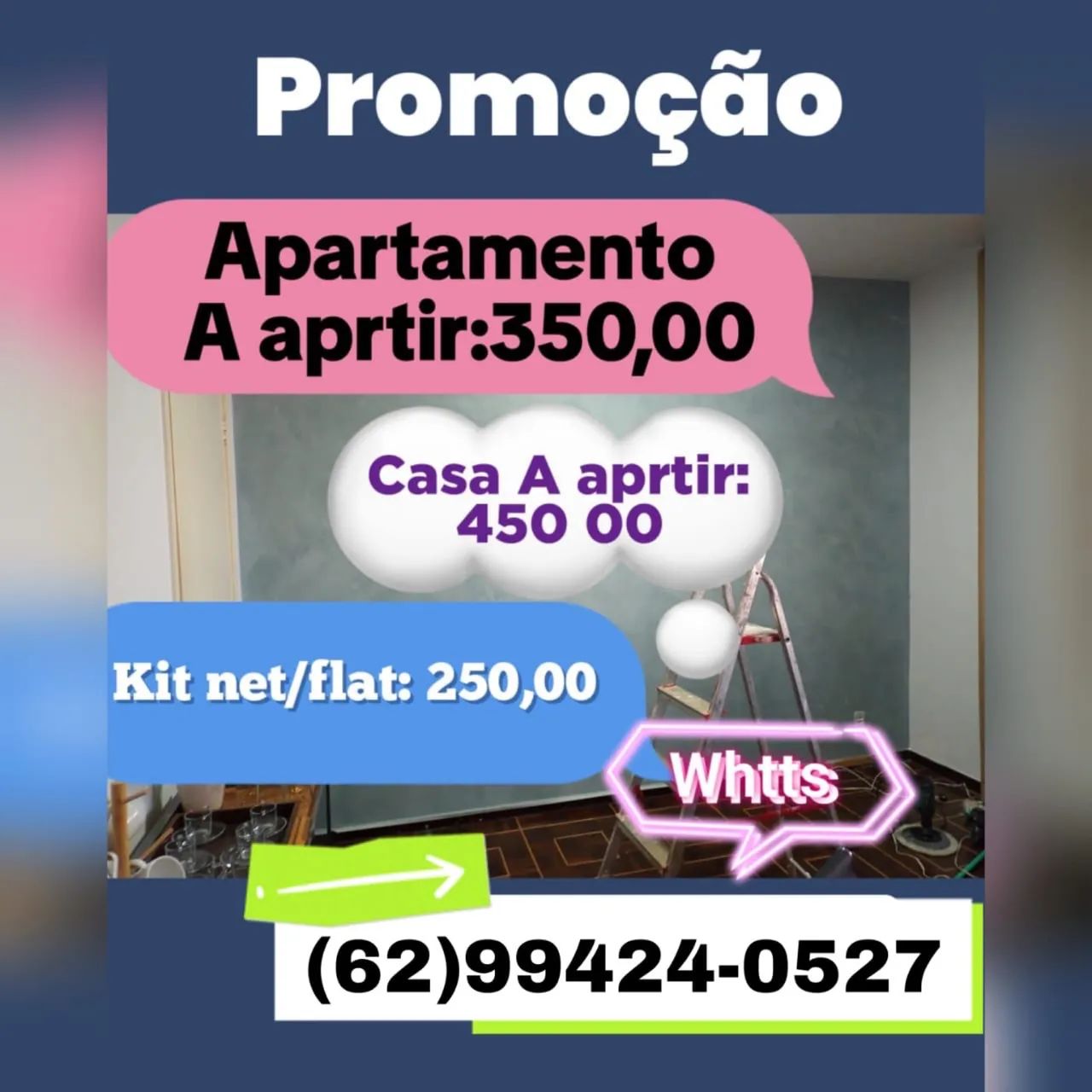 Pintor especialista em devolução imobiliária