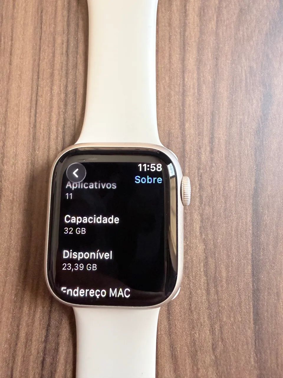 Apple Watch Séries 8 41mm Estelar GPS - Foto 4