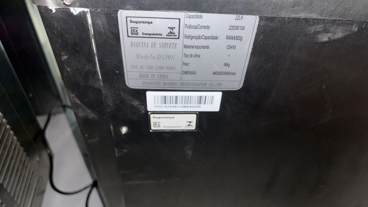 Máquina de Sorvete Logrosoft seminova - Foto 3