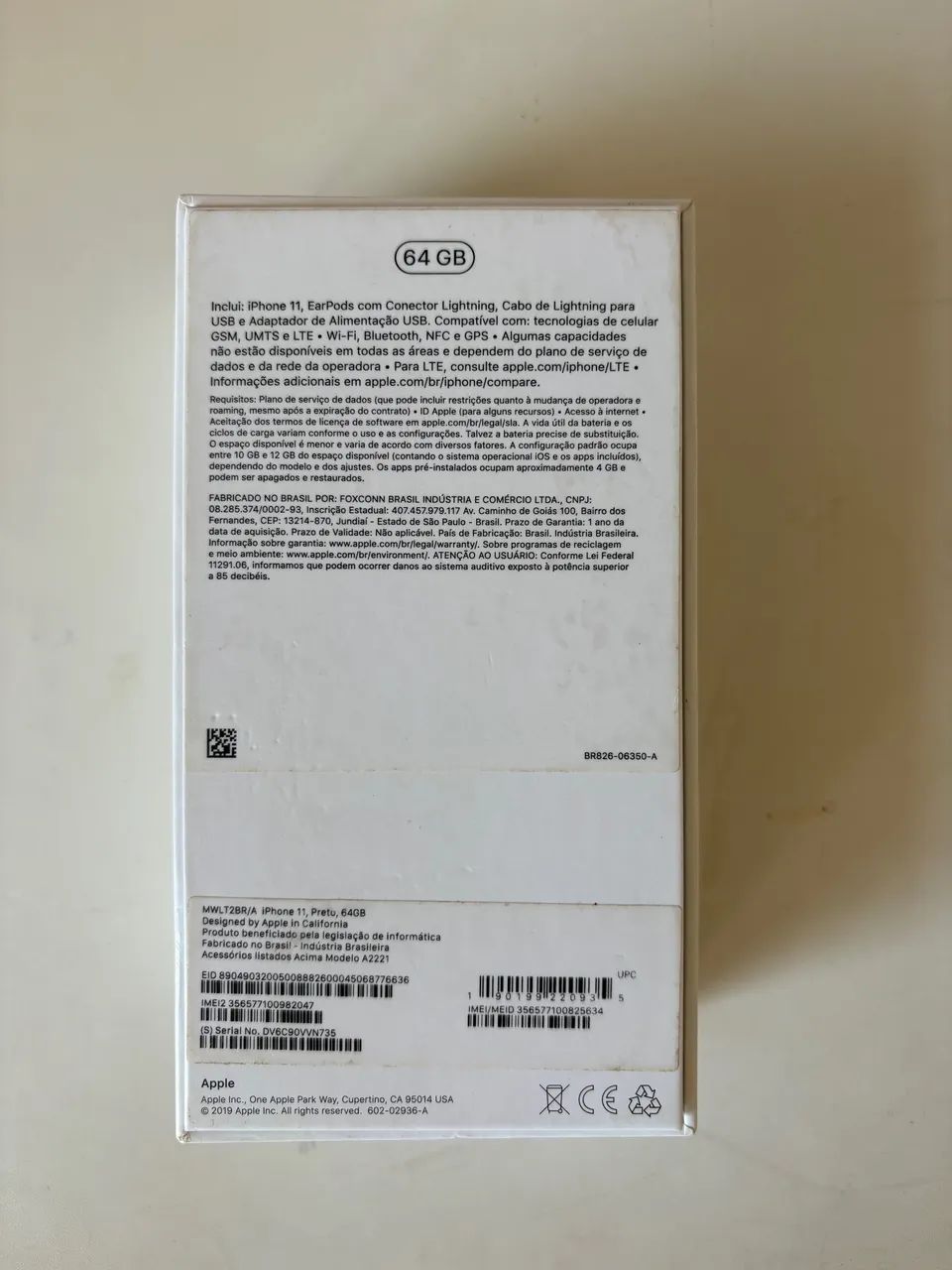 Caixa vazia iPhone 11 - Foto 2