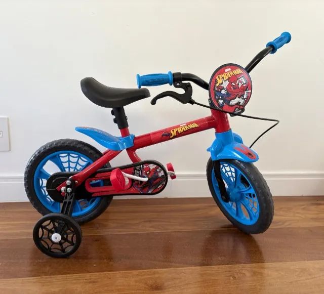 Nathor Bicicleta Infantil Aro 12 Spider-Man