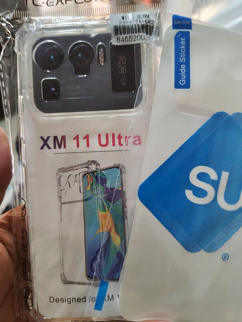 Capa e película traseira para Xiaomi 11 ultra  - Foto 2