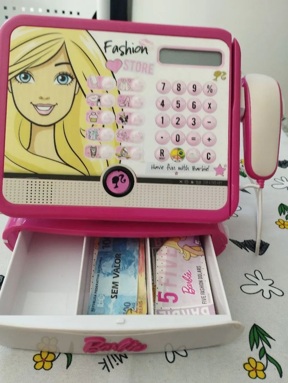 CAIXA REGISTRADORA DA BARBIE - Foto 2