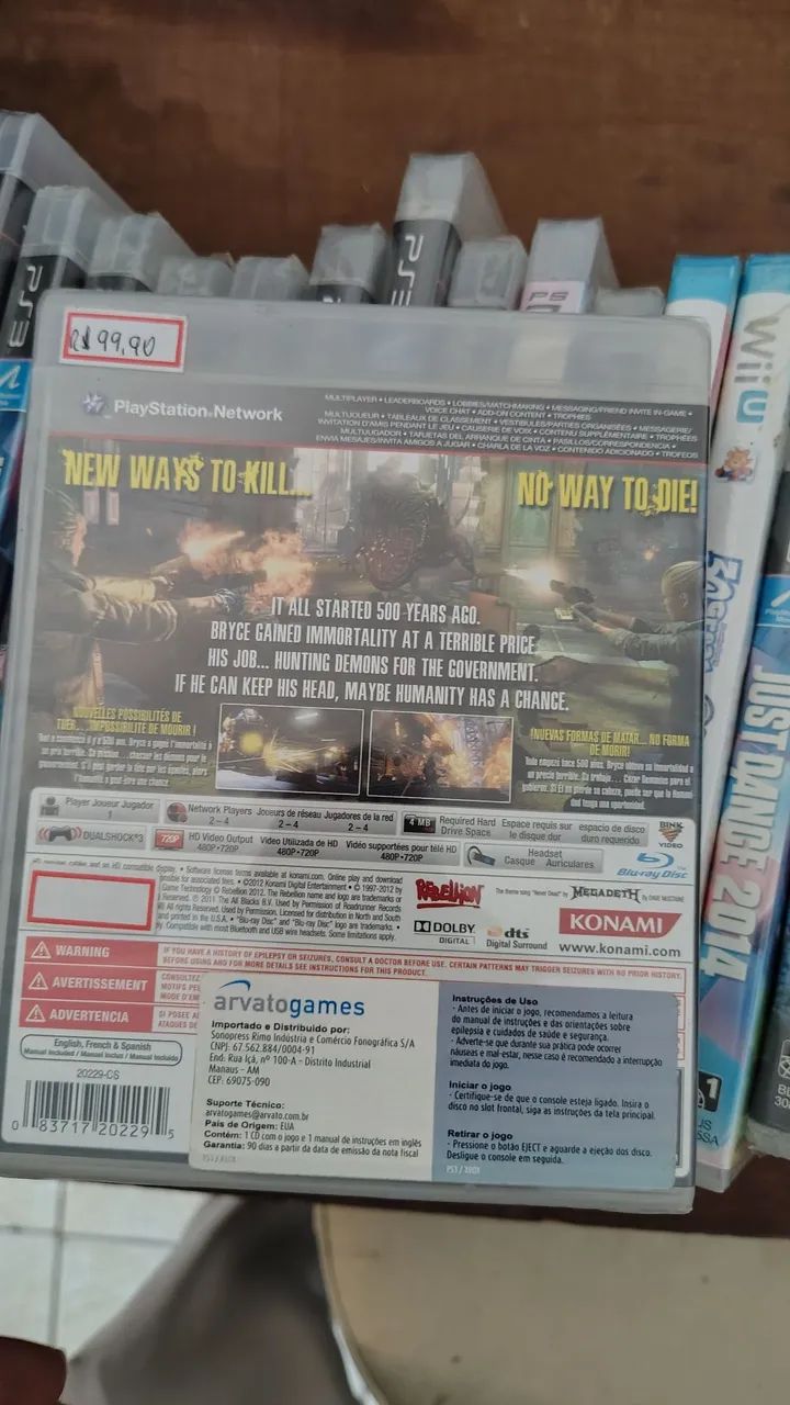 Jogo PS3 - Never Dead  - Foto 2