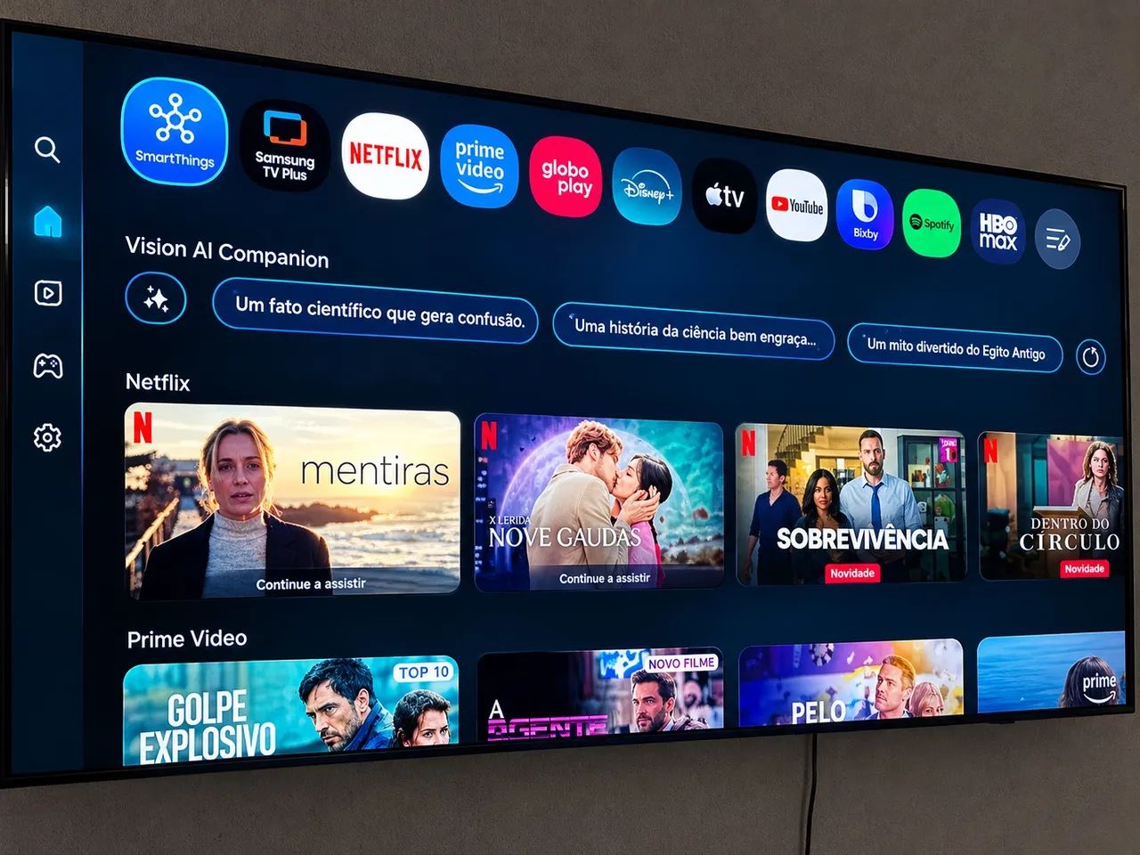 TV Samsung Smart TV 55" - Foto 4