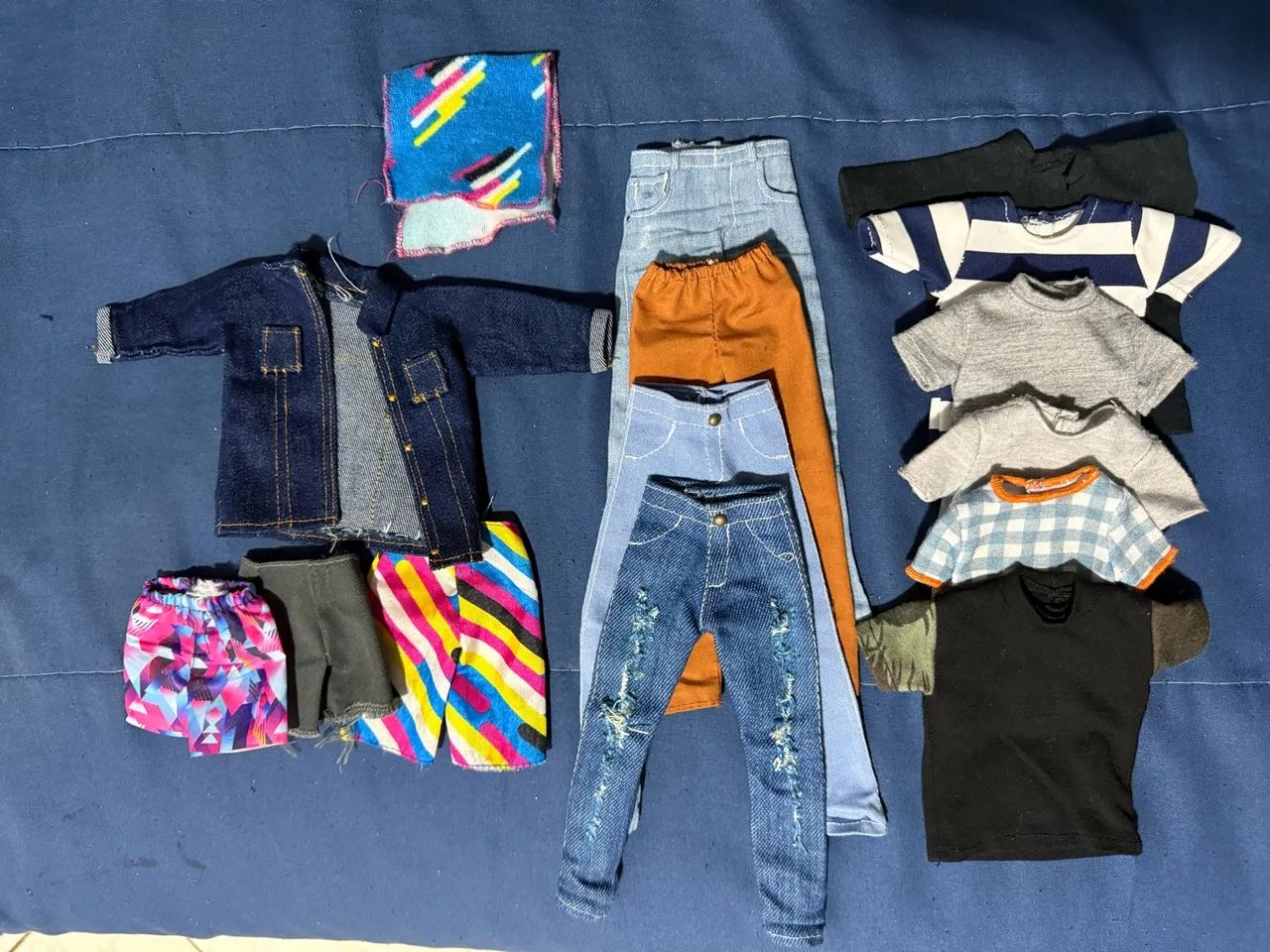 Kit roupas para boneco Ken